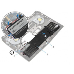 Dell Alienware 15 Замена батареи